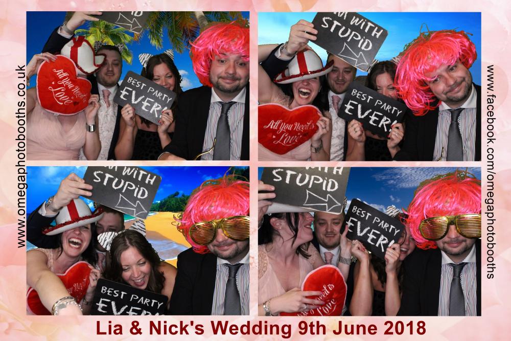 Lia & Nick's Wedding | View more photos from the event at gallery.omegaphotobooths.co.uk/u/Omega-Photobooths/Lia-Nicks-Wedding